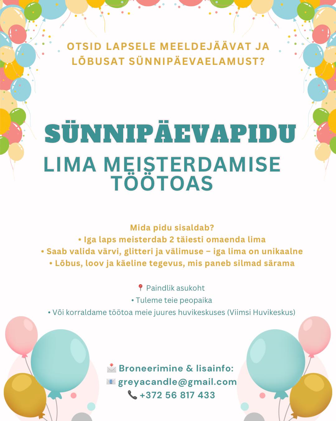 Ruumid sünnipäevaks